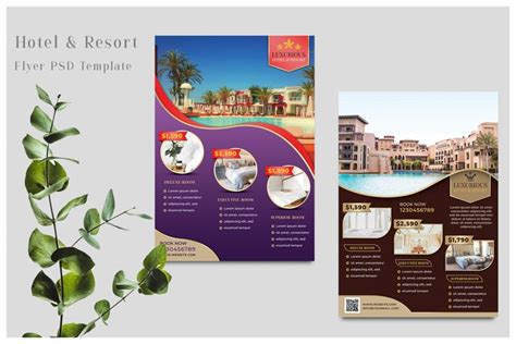 Hotel Flyer Templates (139260)