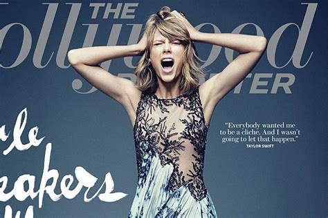 Taylor Swift Shows Off Her Wild Side In New Hollywood Reporter Cover