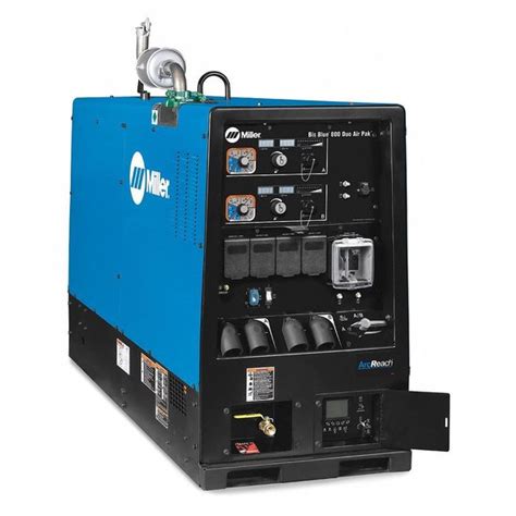 Miller Electric Engine Driven Welder Big Bluer 800 Duo Air Paktm