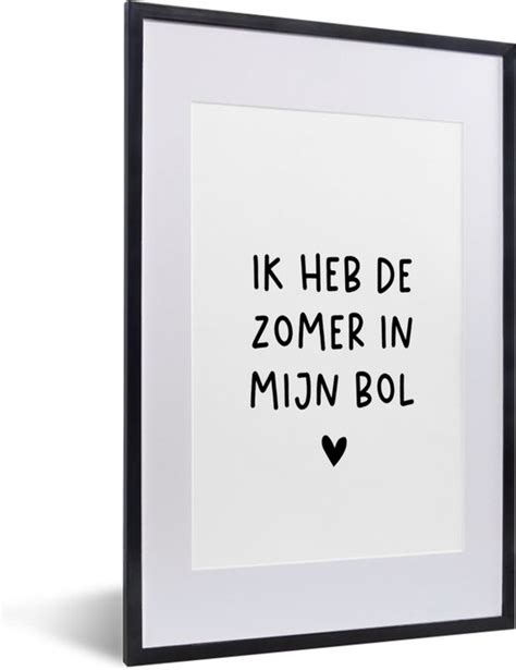 Fotolijst Incl Poster Quotes Spreuken Andr Hazes Ik Heb De