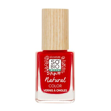 Vernis Ongles So Bio Tic Rouge Essentiel Ayanature