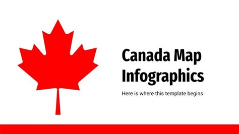 Infograf As De Canad Tema De Google Slides Y Ppt