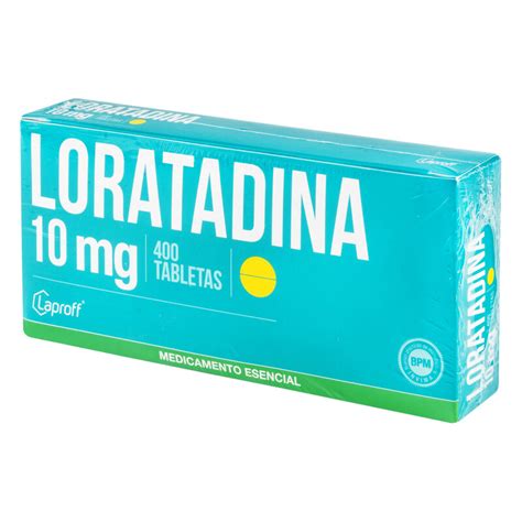 Loratadina 10 Mg 400 Tabletas Lp Farmaprime