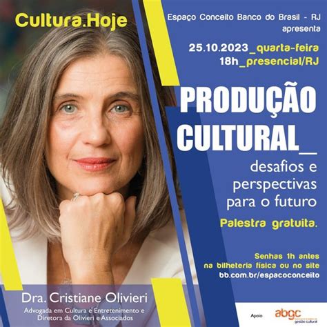 Palestra Produção Cultural desafios e perspectivas para o futuro