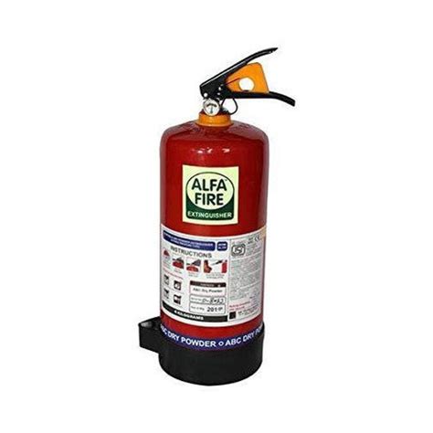 Mild Steel Portable Fire Extinguisher Working Pressure Bar At Rs