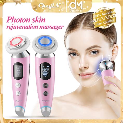 Led Photon Therapy Vibration Cleansing Rejuvenation Device Ems Massager