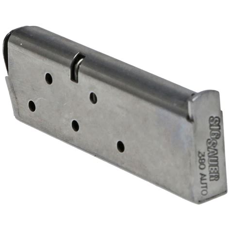 Sig Sauer P238 380 Acp Magazine 6 Round 664627 Handgun And Pistol Mags At Sportsman S Guide