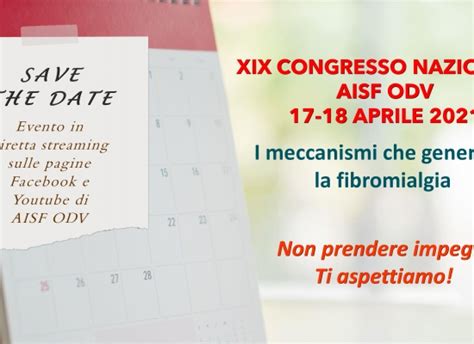 Save The Date Congresso AISF ODV 17 18 Aprile 2021 AISF ODV