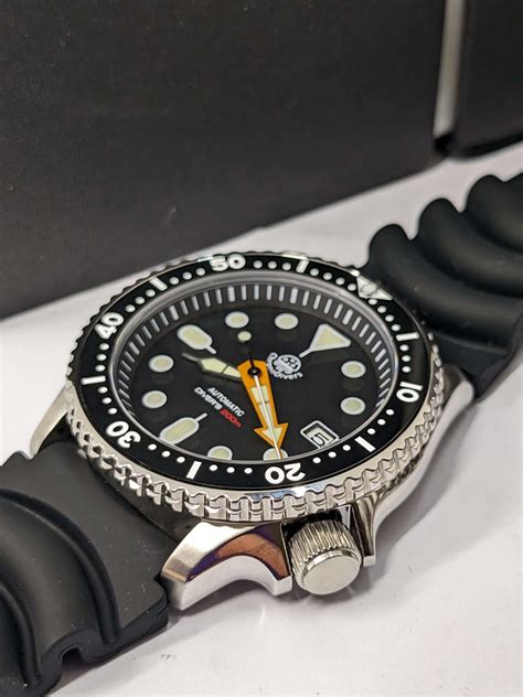 Chronodivers Cd200skx 200m Divers Watch £99 Uk Delivery