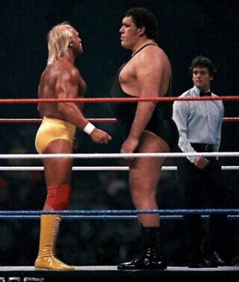 Hulk Hogan Vs Andre The Giant Bodyslam