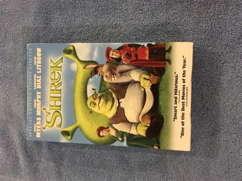 Bande Cassette Vid O Vhs Shrek Special Edition Eur Picclick Fr