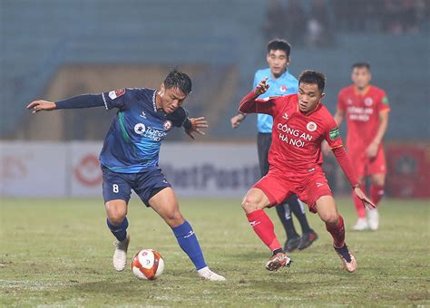 Đội Công An Hà Nội thắng tưng bừng ngày chào sân V League 2023 Báo