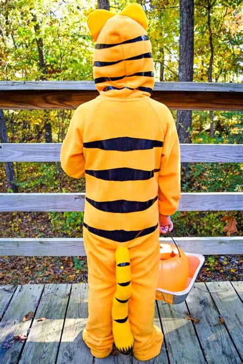 DIY Garfield Halloween Costume | Adventures of Mel