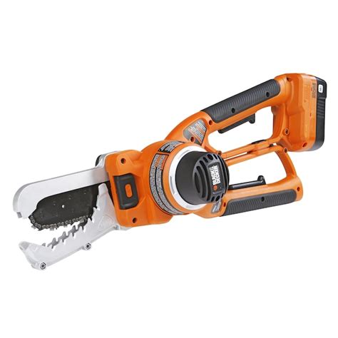 Black And Decker 18 Volt 6 In Battery Chainsaw Battery And Charger Included In The Chainsaws