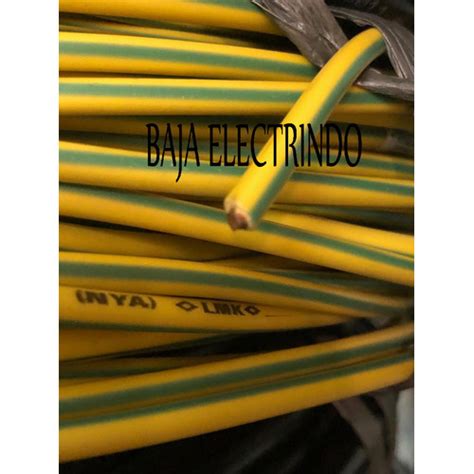 Jual Kabel Grounding Tunggal NYA 6mm Merk 4 Besar Meteran NYA 1 X 6 Mm