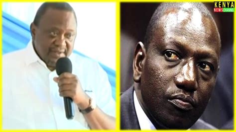 Uhuru Kenyatta Slams President Ruto While Mourning George Magoha Youtube