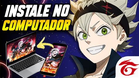 Como Baixar E Jogar No Pc Black Clover Mobile Youtube