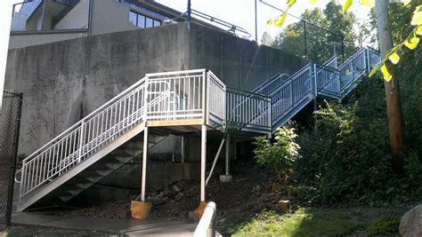 Apex Stair Tower On Hillside Upside Innovations Installation