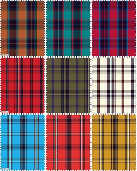 Canvas Cotton Twill Flannel Fabric For Blanket Check Stripes Fabric