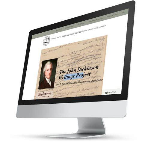 The John Dickinson Writings Project - Center for Digital Editing