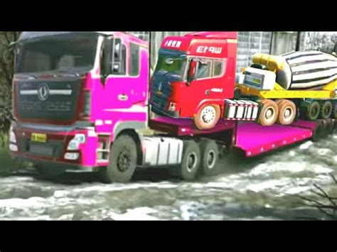 Wadidaww Dump Truck Funny Dance Lorry Mobil Truk Molen Oleng Truk