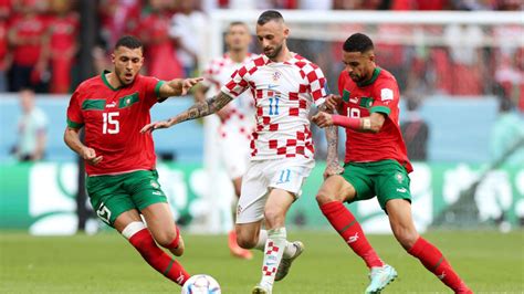 Marrocos x Croácia veja imagens da partida da Copa do Mundo