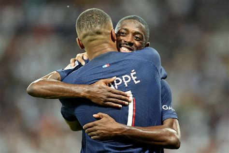 El PSG ya goza de su nuevo dúo Mbappé y Dembélé