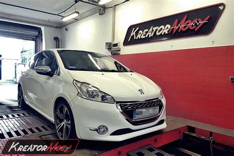 Chip tuning Peugeot 208 GTI 1.6 THP 200 KM | Kreator Mocy