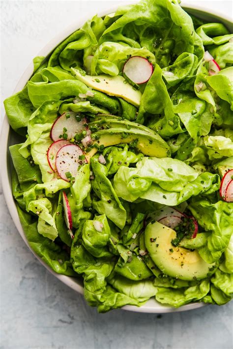 Butter Lettuce Salad With Honey Mustard The Modern Proper