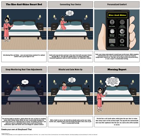 Rise And Shine App Storyboard By 9a49b1d4