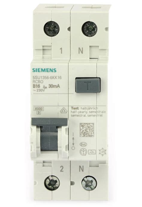 SIEMENS Fehlerstrom Schutzschalter 5SU1356 6KK16 4001869306728 EBay