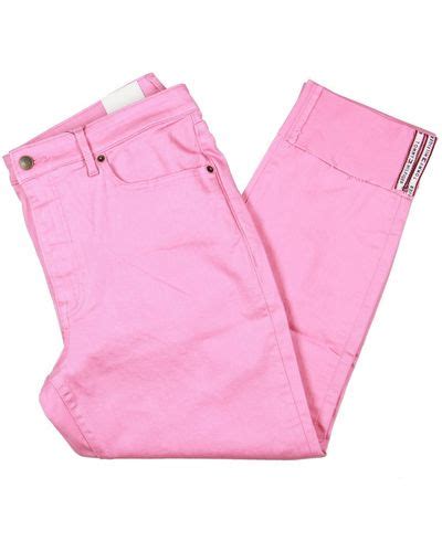 Pink Tommy Hilfiger Jeans For Women Lyst