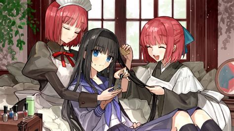 Hisui Akiha And Kohaku By Arco Wada For Melty Blood Type Lumina