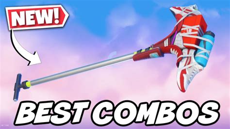 Best Combos For New Maxx Axe Pickaxe Nike Air Max X Fortnite Fortnite Youtube