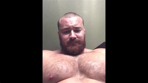 Sexy Dominant Musclebear Flexing And Showing Huge Dick Hot Alpha Muscleworship