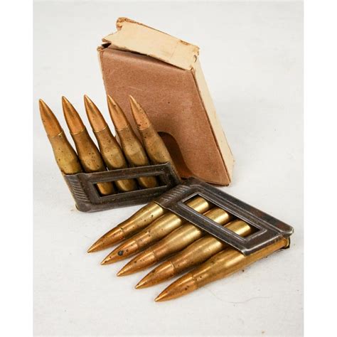 Sold At Auction 1938 Wwii German 8mm Mauser Ammo In Original Box