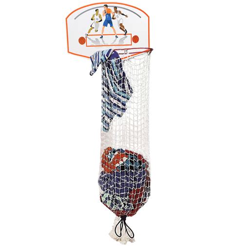 Etna Over The Door Basketball Laundry Hamper Space Saving