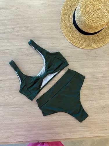Biquíni Calcinha Cintura Alta Hot Pant Fio Duplo Luxo Frete grátis