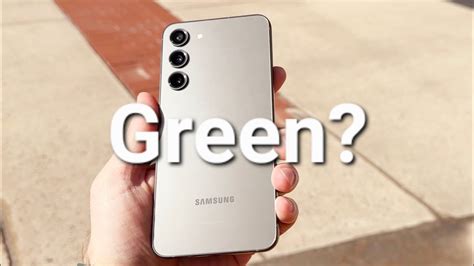 Samsung Galaxy S23 Series What Color Is Botanic Green Actually Youtube