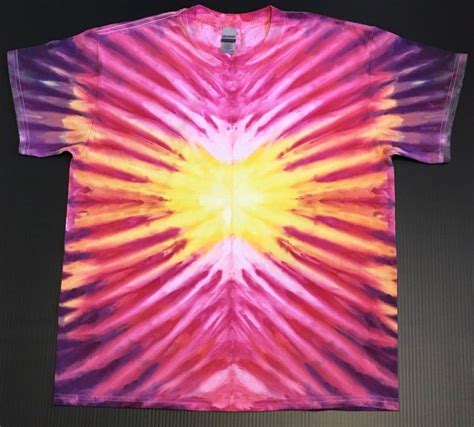 Tie Dye Shirt Tie Dyed Shirt Tiedye Shirt Rainbow Tie Dye Etsy Tie