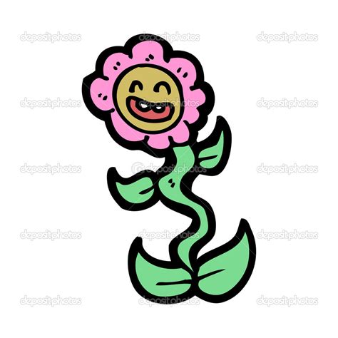 Dancing flower cartoon Stock Vector Image by ©lineartestpilot #13576319