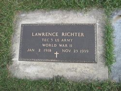 Lawrence Ahles Richter 1918 1999 Mémorial Find a Grave