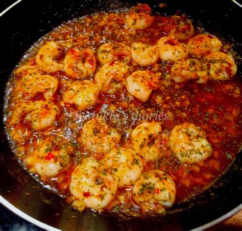 Gambas pil pil | Mukta's food diaries