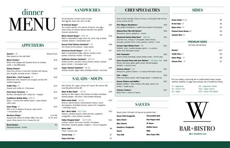 Snaps american bistro menu changes bring fresh flavors 26