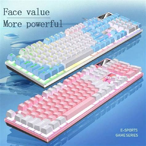 Yindiao Wired Backlit Keyboard Gaming Keyboard Compatible With Desktop