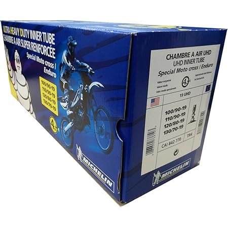 Cámara de aire Michelin 19 UHD TR4 100 90 19 110 90 19 120 80 19