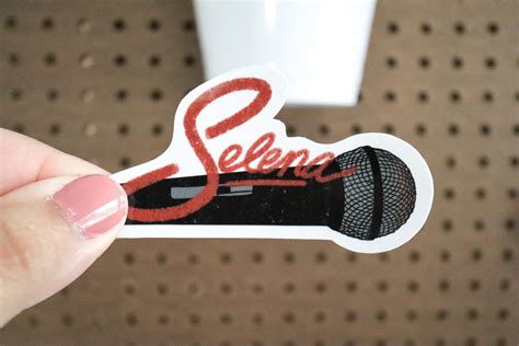 Selena Quintanilla Sticker Hand Made Waterproof Stickers Etsy