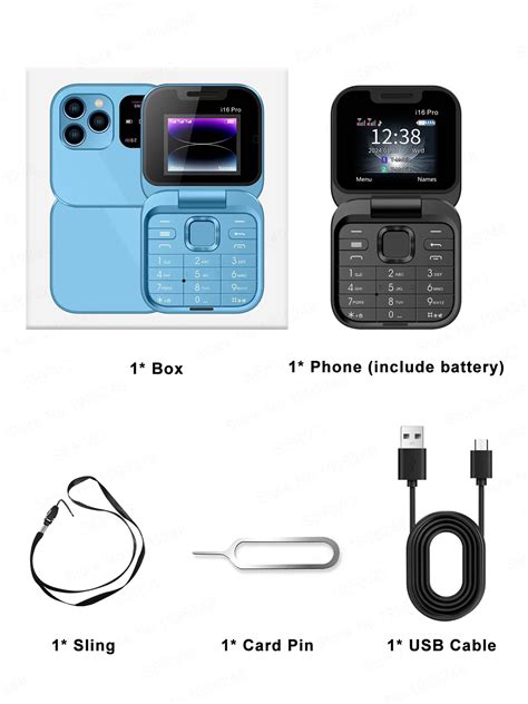 Servo I16 Pro Mini Fold Mobile Phone Abra Mobility