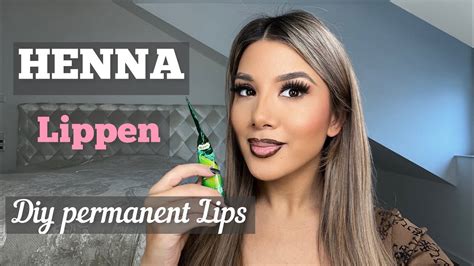 Permanent Lipliner Mit Henna I Beste Alternative Zu Lippen Tattoo I