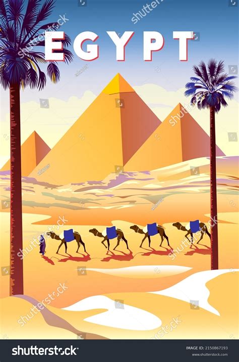 Pyramids Holiday Poster Images Stock Photos Vectors Shutterstock